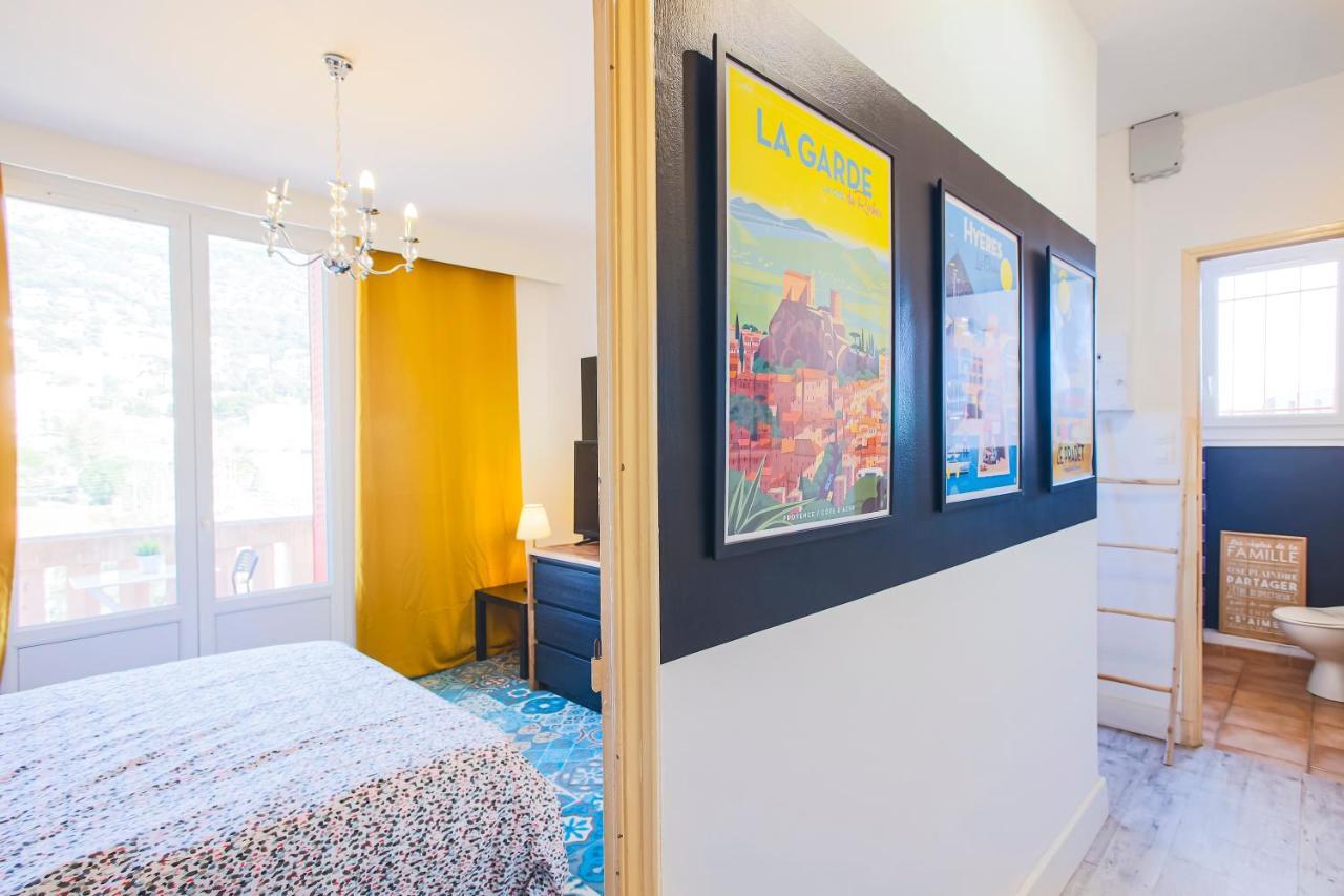 דירות #4 Toulon Centre, Balcon, Vue Sur Corniche, Lumineux, Au Calme, Stationnement Facile & Gratuit מראה חיצוני תמונה