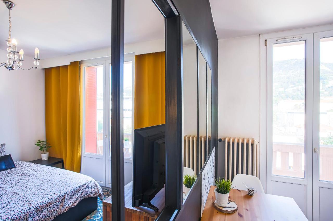 דירות #4 Toulon Centre, Balcon, Vue Sur Corniche, Lumineux, Au Calme, Stationnement Facile & Gratuit מראה חיצוני תמונה