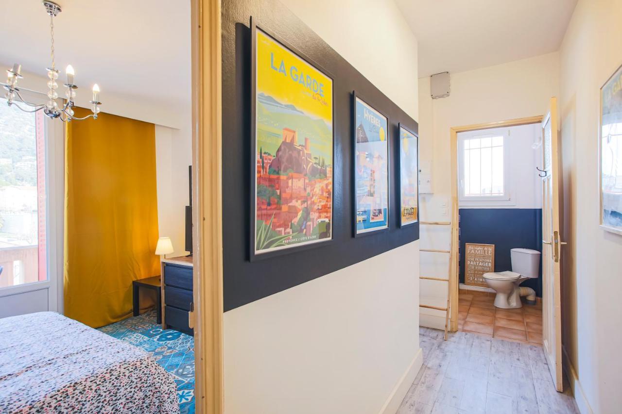 דירות #4 Toulon Centre, Balcon, Vue Sur Corniche, Lumineux, Au Calme, Stationnement Facile & Gratuit מראה חיצוני תמונה